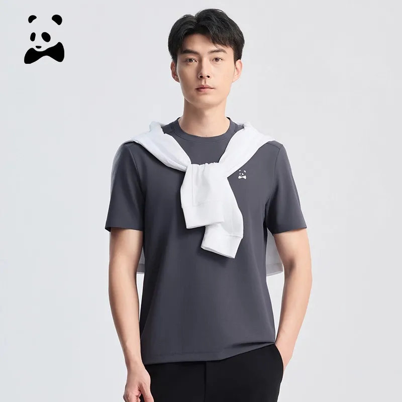 

Легкая спортивная футболка Dync CANUDILO с круглым вырезом, свободного кроя, удобная, из микроэластичной ткани, с коротким рукавом, мужская, модная, в городском стиле