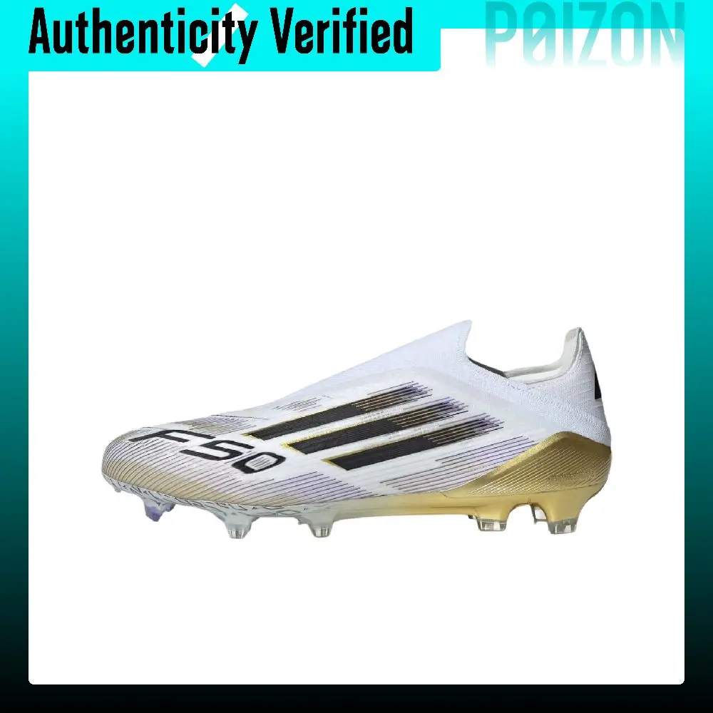 Adidas F50 ELITE Soccer Shoes Unisex Low-top White Black JH7625