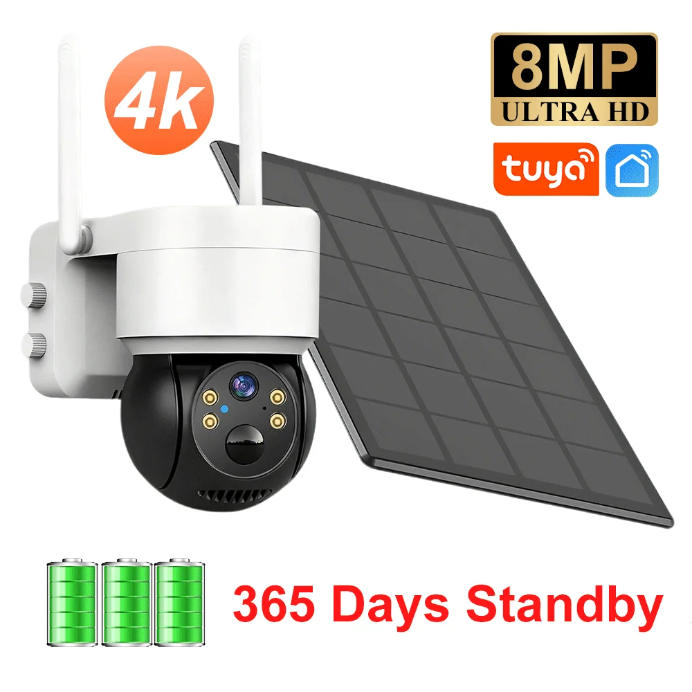tuya-4k-8mp-wifi-cam-solar-pir-rilevazione-umana-visione-notturna-esterna-impermeabile-video-di-sicurezza-ip-cam-durata-della-batteria-cctv-monitor
