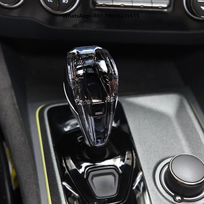 Modified Car Gear Knob for  01 02 03 Models with Crystal Gear Head Crystal Gear Handle