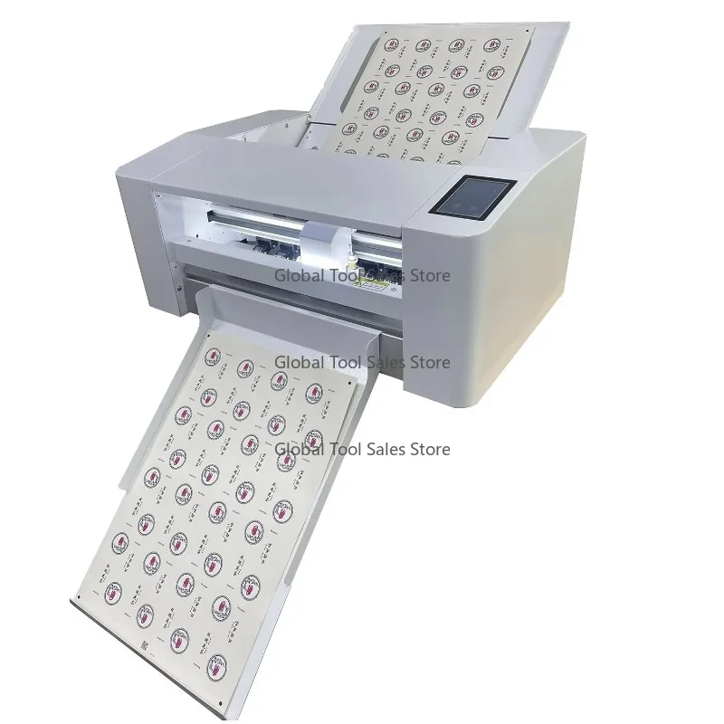 K-1200 High-Speed Stepper Dual-Blade Automatic Die Cutting Machine with High-Grade Digital Paper Feed System for Precision Cutti