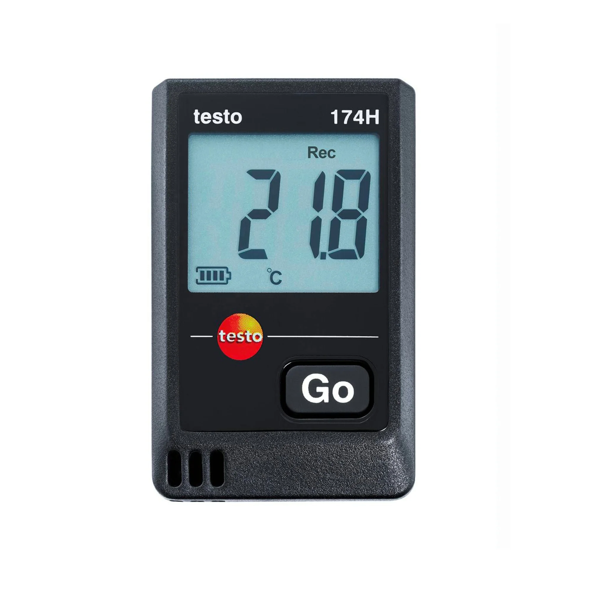 mini temperature and humidity mini data logger (Order no. 0572 6560) testo 174H mini data logger with USB logging on PC