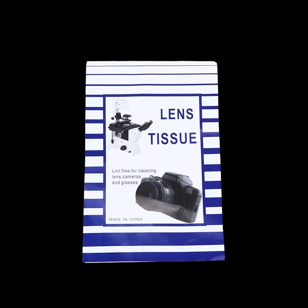 Dust-free Camera Cleaning Kit 50 Sheets For Screen Lens Cleaning Paper Camera Lens Tissue Camera Filter Tissue Wipes Booklet