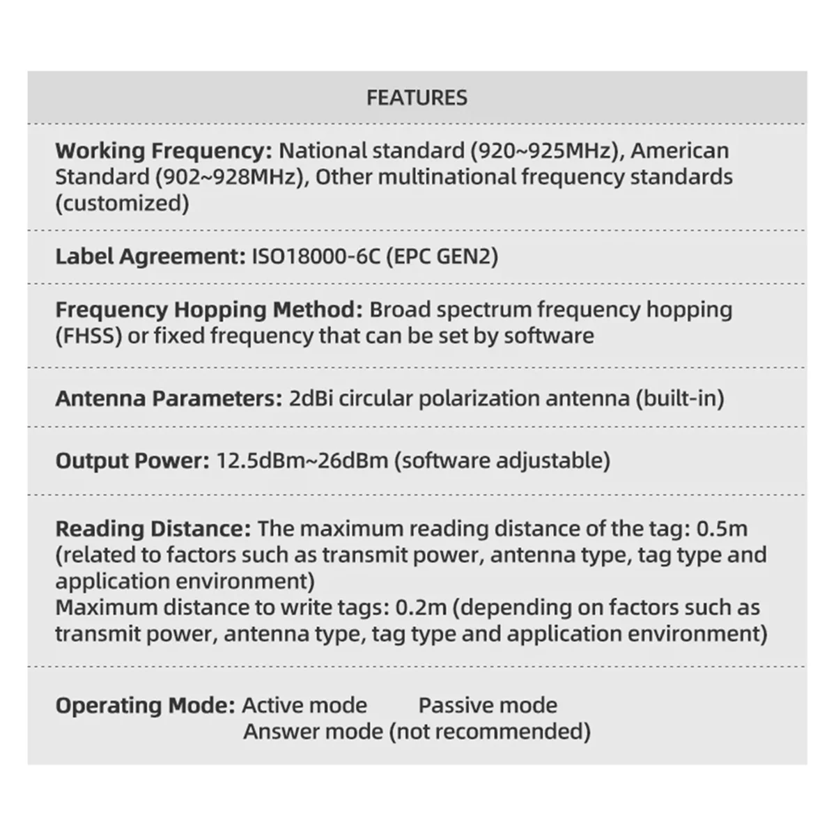AAAE Ultra High Frequency UHF Reader Writer for ISO18000-6C EPC GEN2 with SDK Development USB 902-928MHz Desktop Reader