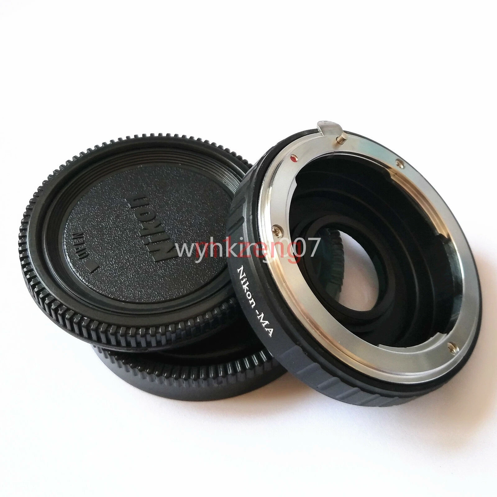 adapter Infinity Focus with glass for Nikon F Lens to Sony Alpha Minolta AF MA DSLR camera