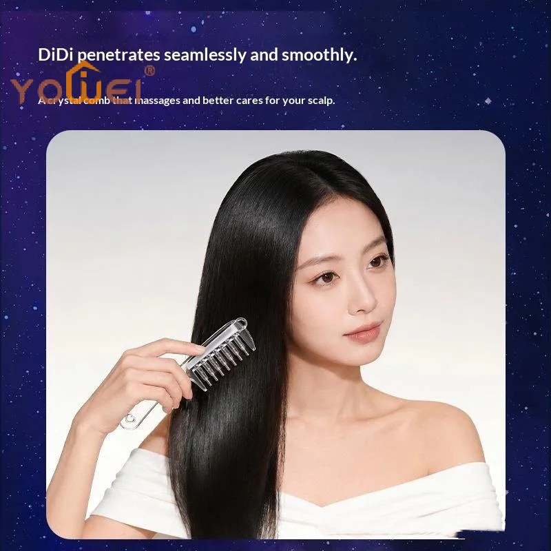 Latest Multi-Function Mini Portable Head Applicator Comb Anti-Frizz Hair Care Hair Firming Applicator Scalp Nourish Anti-Static