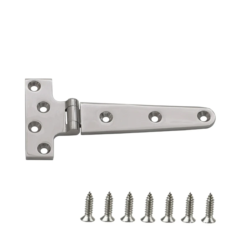 Marine-Deckel-T-Scharnier 75 x 152 mm mit versenkten Schraubenlöchern für den Einsatz H8WE – Detail 8