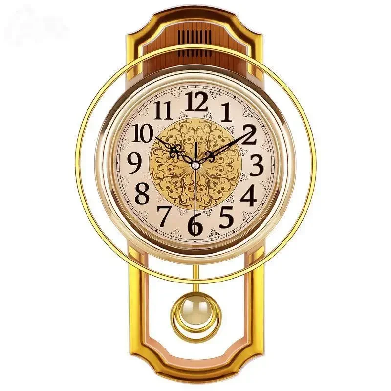 Large Retro Luxury Simple and Fashionable Living Room Nordic Creative Home Decoration Clock
