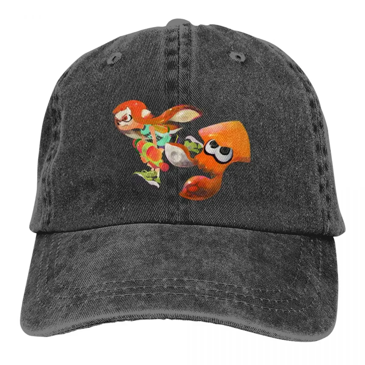 Washed Men's Baseball Cap Escape Trucker Snapback Caps Dad Hat Splatoon Gollf Hats