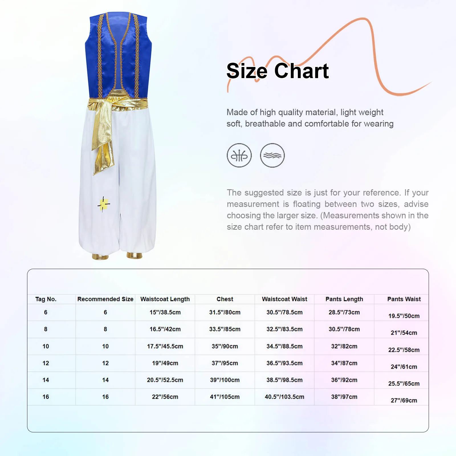 Kids Boys Girls Arabian Prince Lamp Costumes Sleevesless Vest Waistcoat with Pants Halloween Party Cosplay Indian Fancy Dress