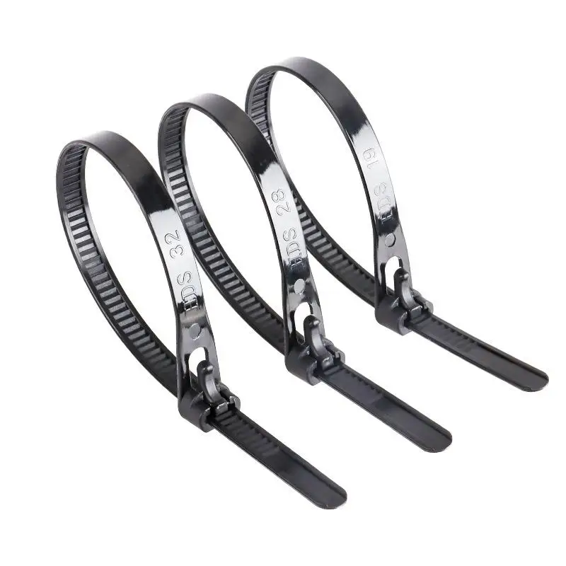 

100/300Pcs Durable Nylon Wire Fasteners Reusable Plastic Cable Zip Ties With Quick Release For Home Office And Outdoor Use