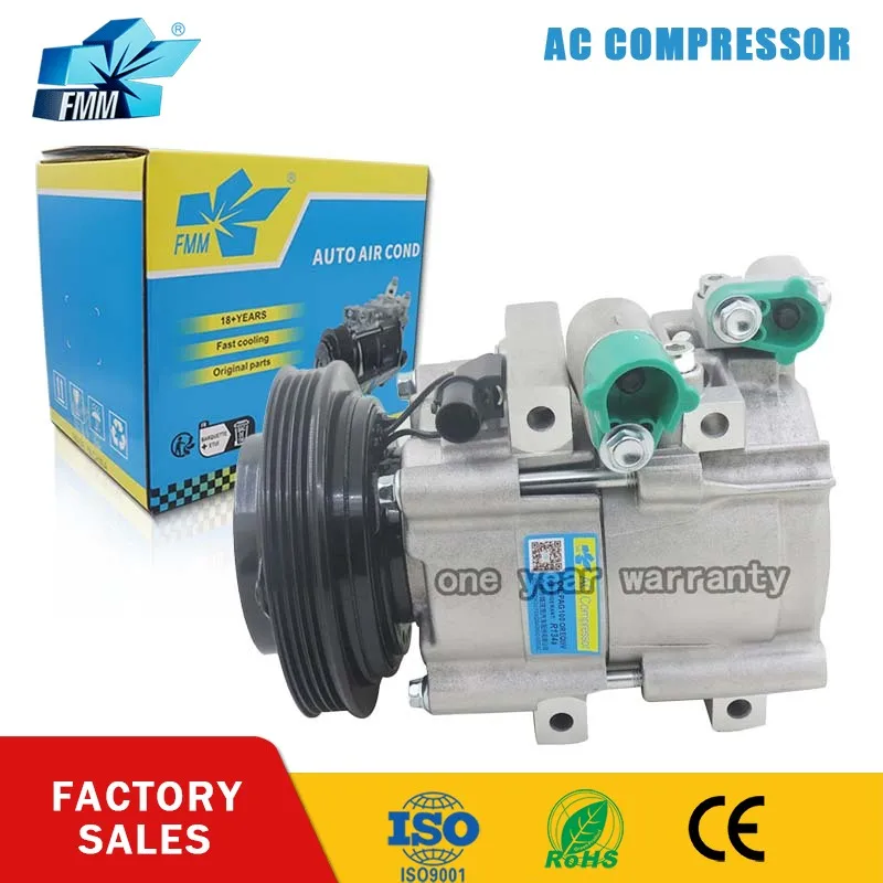 

FMM HS18 12V A/C AC Compressor for Hyundai H1 2003-2007 977014H200 97701-4H200 4pk