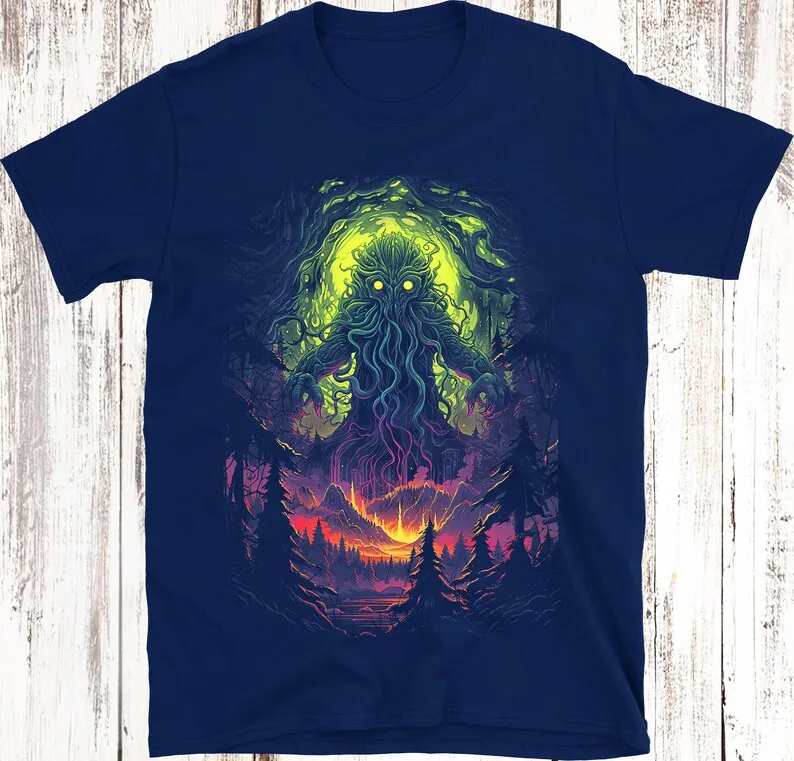 Cthulhu T-Shirt God like Soul Eating Lovecraft Canon