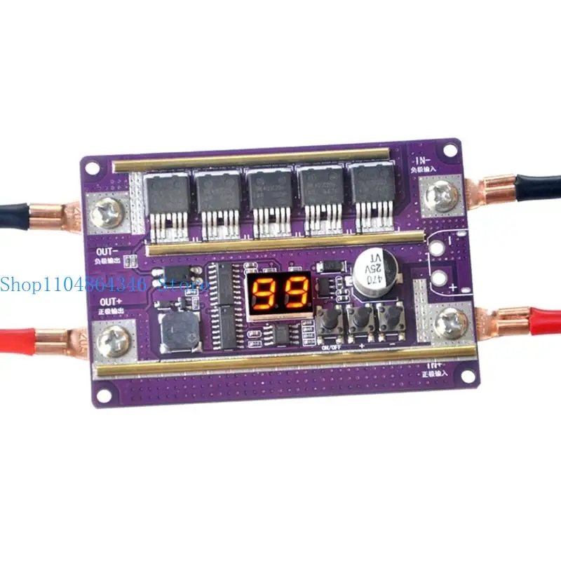 

652F 99 Gears Power Adjustable Spots Welding Machine Control Board for 18650 Battery