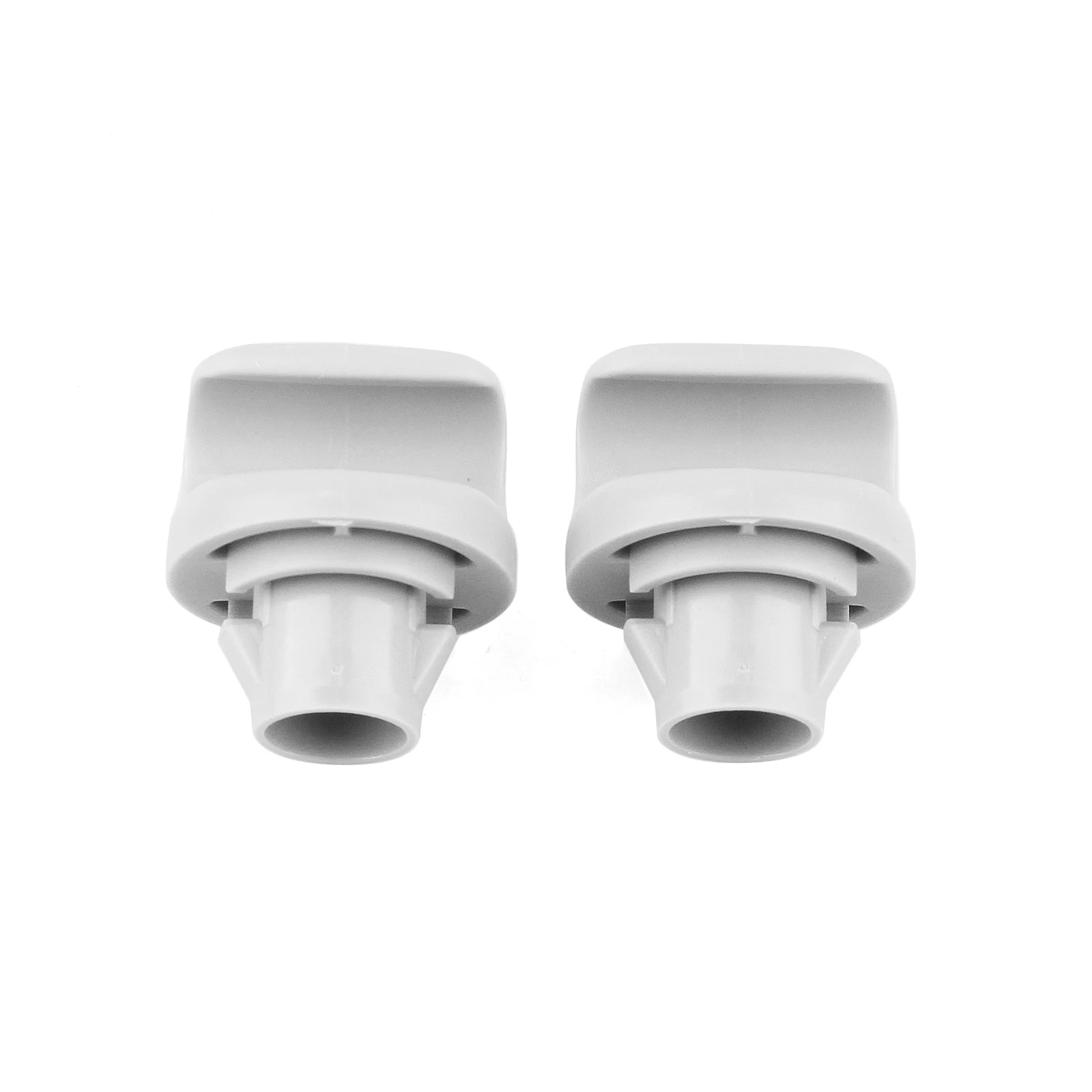 2Pcs Car Sunvisor Clip Hook Holder Sun Visor  Bracket Cover For Nissan X-Trail T32 Teana L33 Koleos HC Murano Rogue Sport Maxima