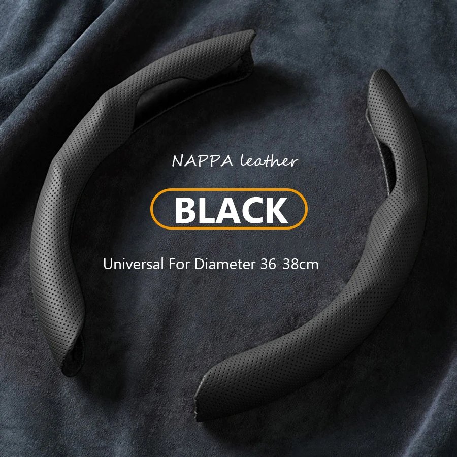 

Чехлы на руль для спортивных автомобилей BMW e46 e60 x5 e70 x5 e53 e87 e90 e91 f20 f31, противоскользящие накладки на руль, аксессуар для автомобиля