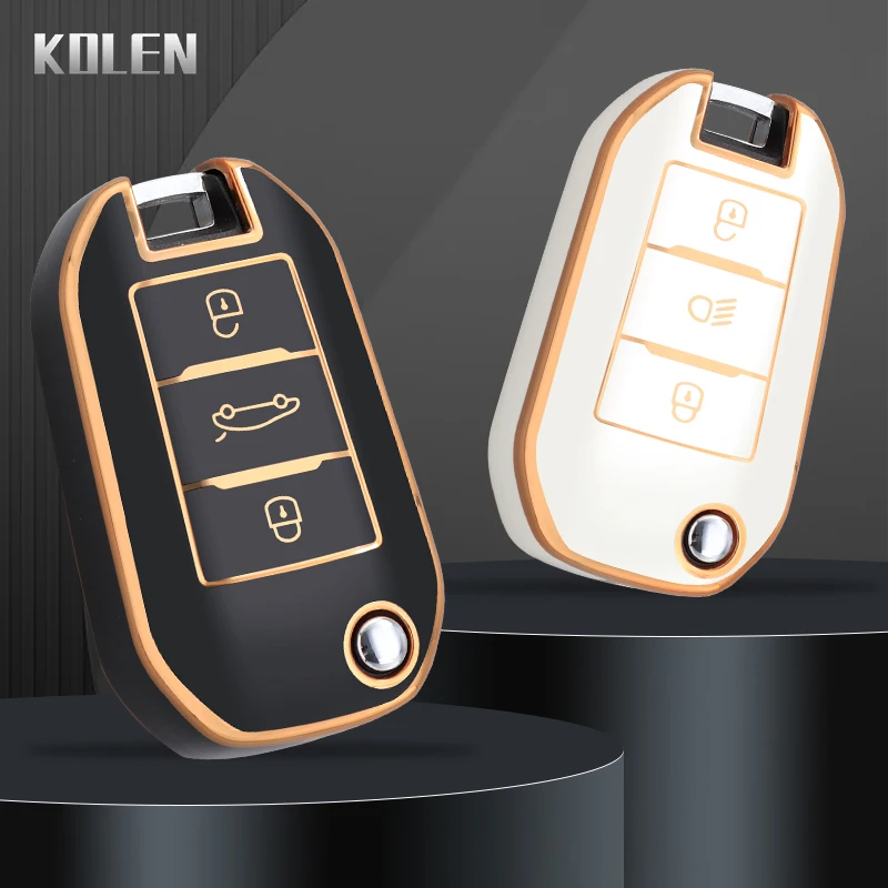 New Tpu Car Flip Ke… - image