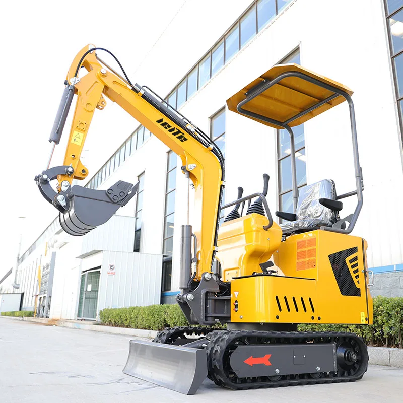 

Factory Customized 1 Ton Crawler Mini Diggers Wholesale Compact 1 ton Mini Excavator Household Mini Excavator For Sale