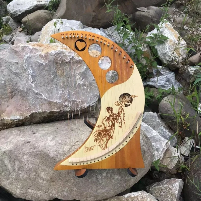 19 string lira antique simple and easy for beginners to use niche instruments