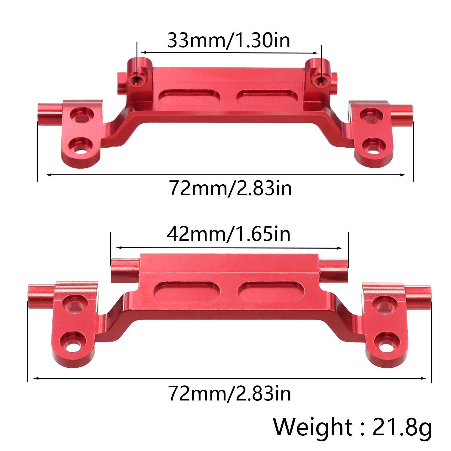 MN78 Front Rear Axle Tie Rod Seat Tie Rod Bracket Pull Rod Base Seat For 1/12 RC Car Spare Upgrade Parts