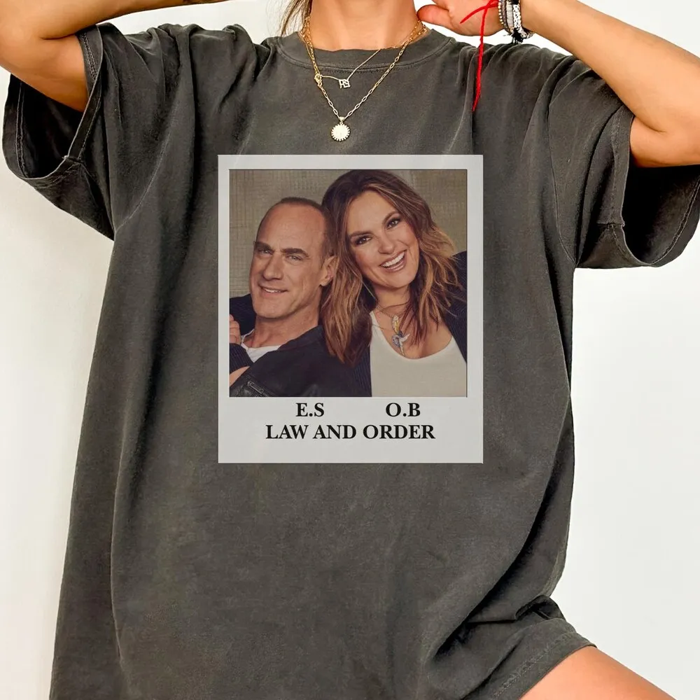 قميص القانون والنظام إليوت أوليفيا تي شيرت مضحك Stabler Benson SVU تي شيرت (1)