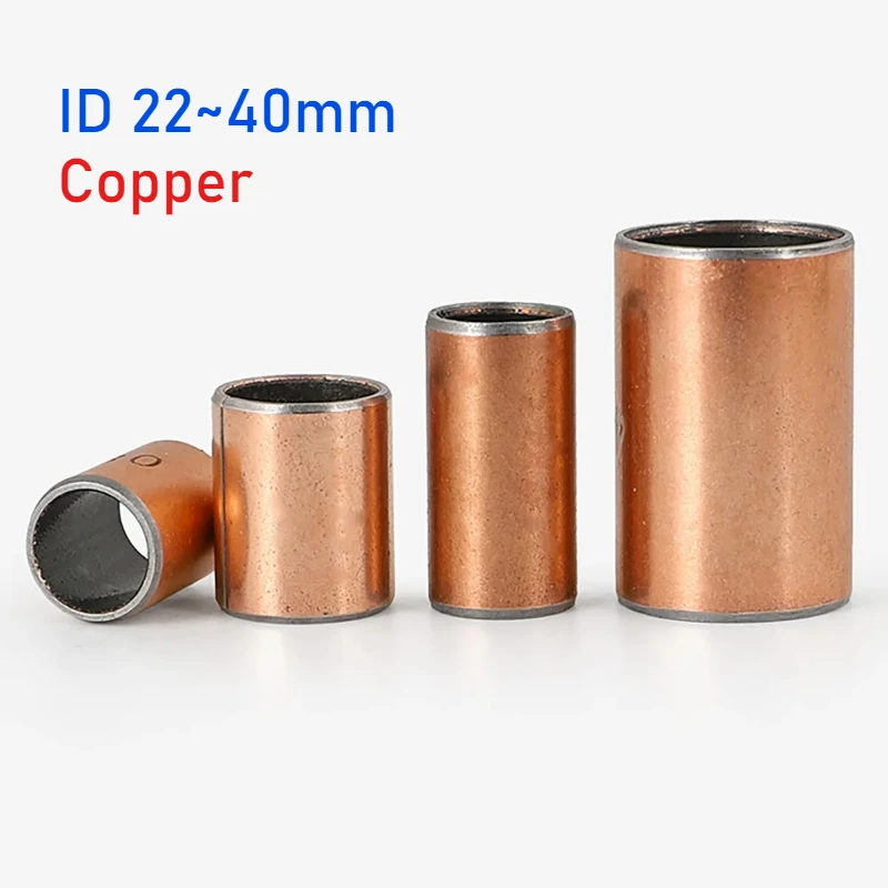 Peijian Inner Diameter 22mm~40mm SF-1 Self Lubricating Composite Bushing Copper Plating Shaft Sleeve Oil-free Bearing Bushings