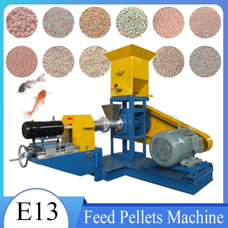 Hot Sale Floating Fish Feed Extruder/Pet Feed Pellet Machine/Animal Poultry Feed Pellet Mill