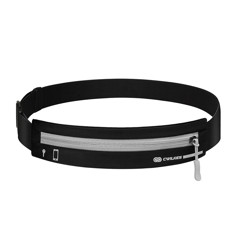 Riñonera deportiva con cinturón para correr para teléfono móvil, riñonera impermeable para hombres y mujeres, bolsas de gimnasio ocultas