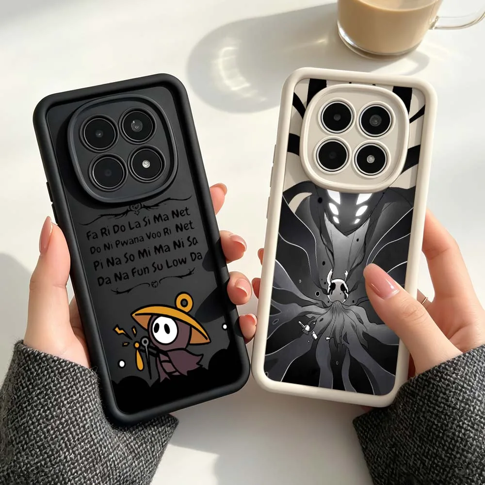 Luxury The-Hollow Knight Phone Case For Xiaomi Redmi Note 15 14 13 13R 12 12R 11 11E 11T 11S Pro Plus 5G Eye Ladder Cover