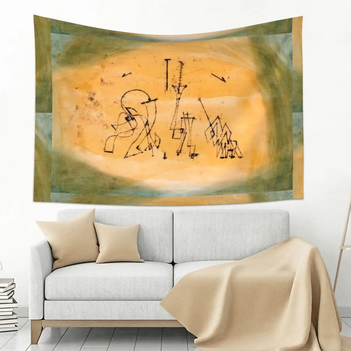 

Abstract Trio, Paul Klee Tapestry
