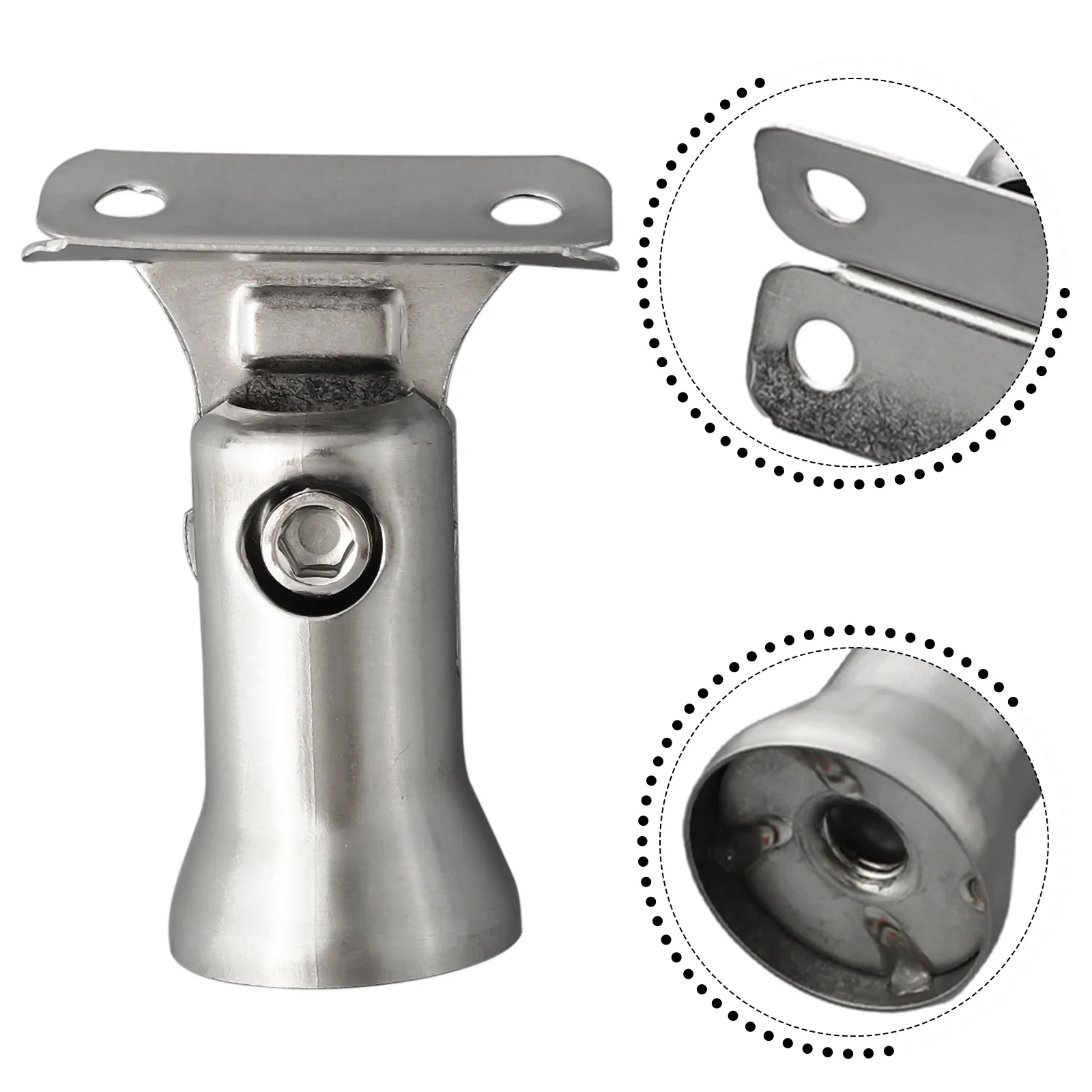 Post Handrail Bracket Stainless Steel Manual Measurement Deviation Solid Stainless Steel Stainless Steel Package Contents