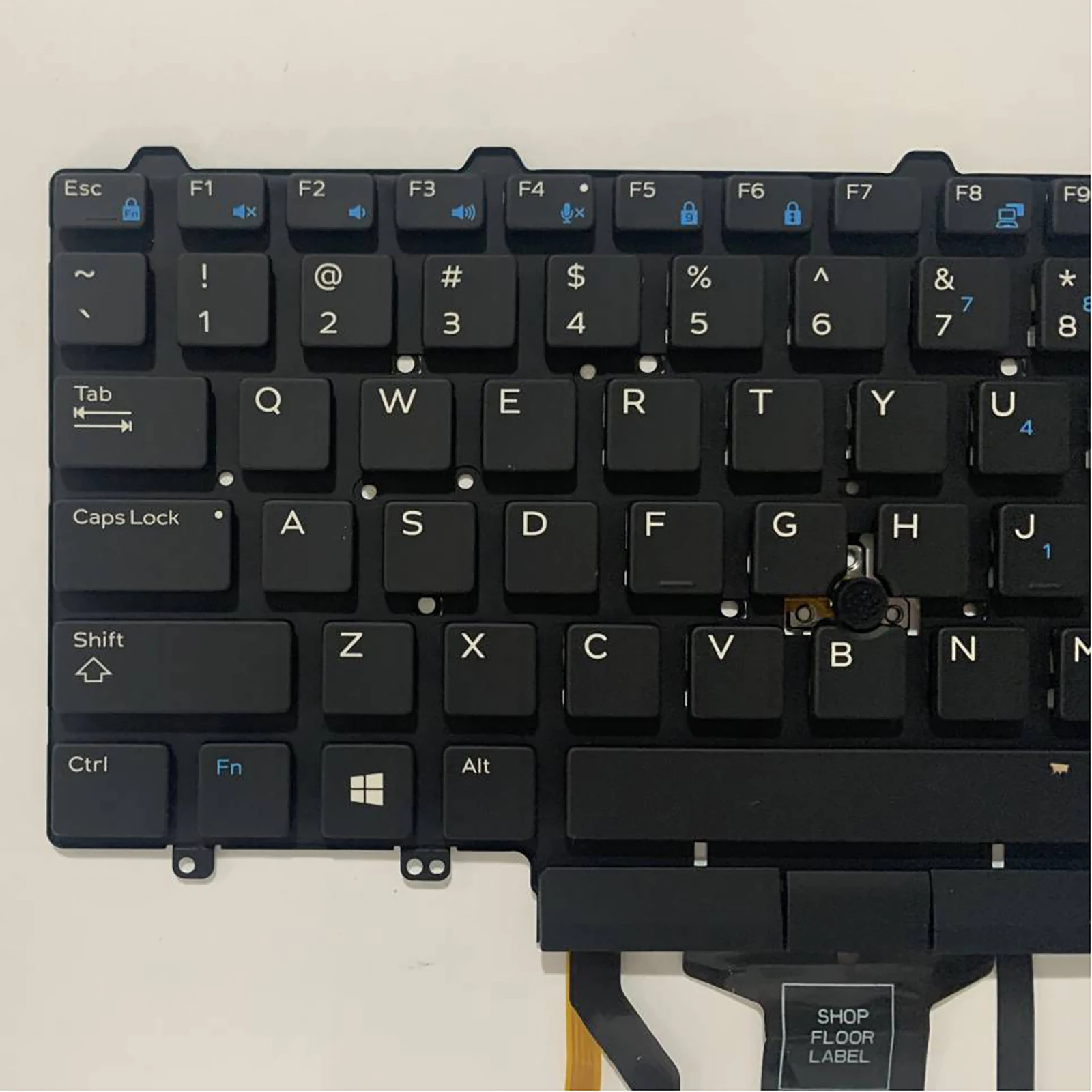 Teclado para laptop Dell Latitude E7470 E5450 E5470 E7450 E7470 D19TR E7480 Layout US