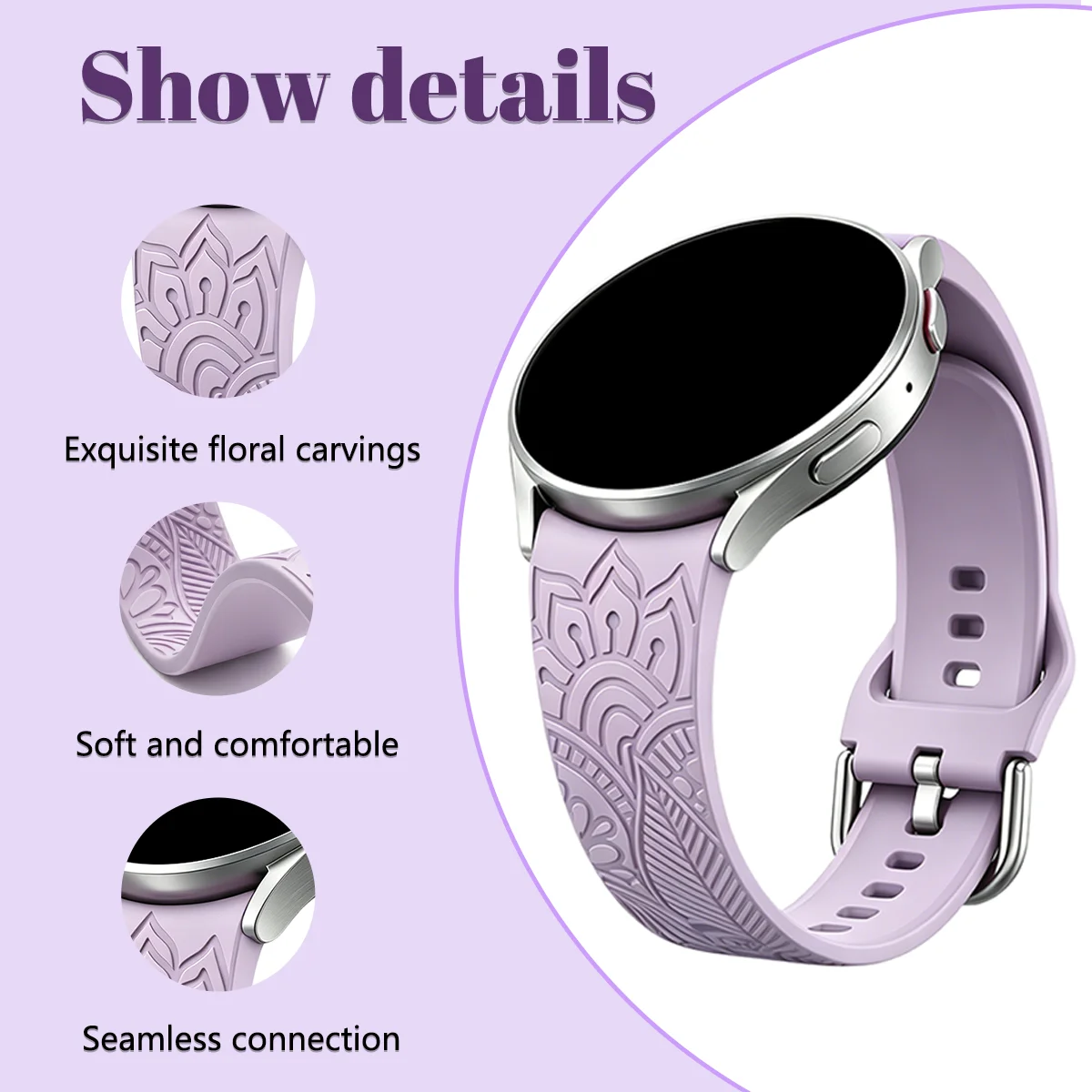 Tali Jam Tangan Silikon Beruki - Accessories For Galaxy Watch 5 ulasan dan harga
