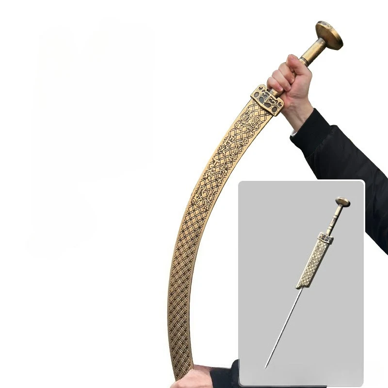 100cm/33.37in Sword of Goujian Cosplay PU Model Props Anime Peripherals Training Toy Sports Collectible Ornaments Boyfriend Gift
