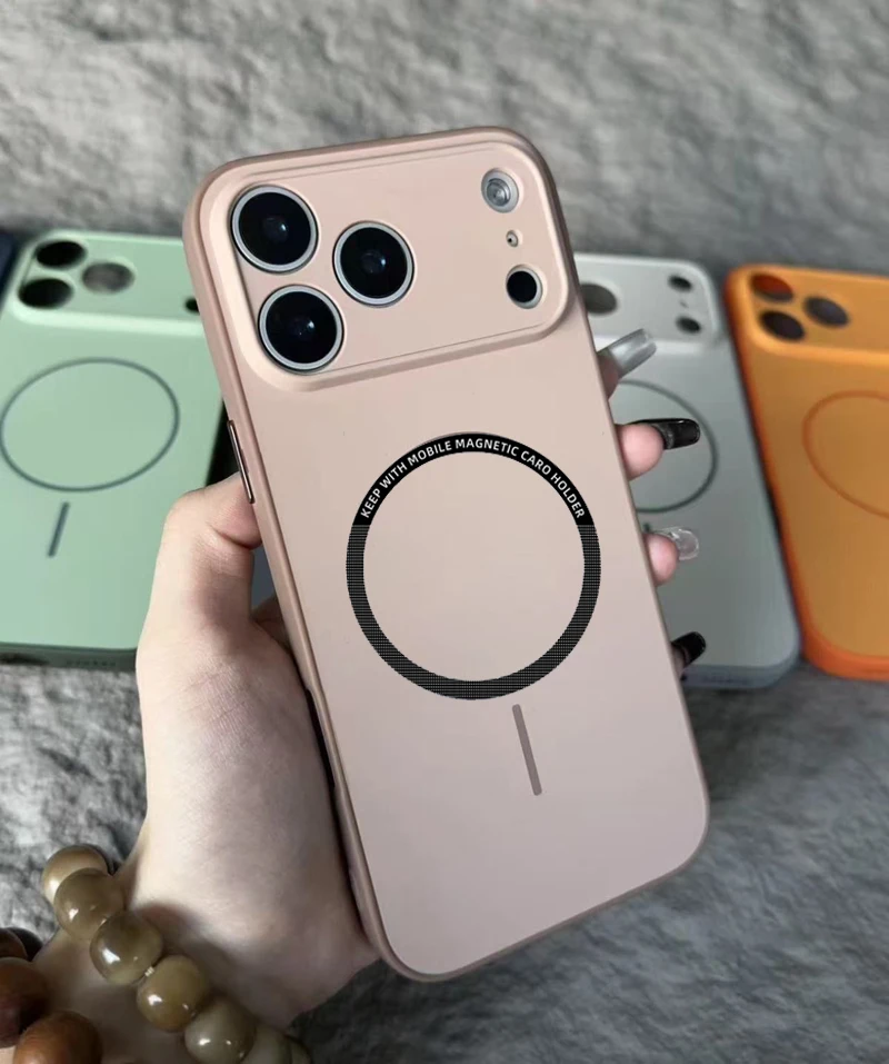 Für Xiaomi 12T Pro Hülle Xiaomi 12T Handyhülle Xiaomi 12T Pro Cover Farbige magnetische harte Silikon-Rückabdeckung – Detail 5