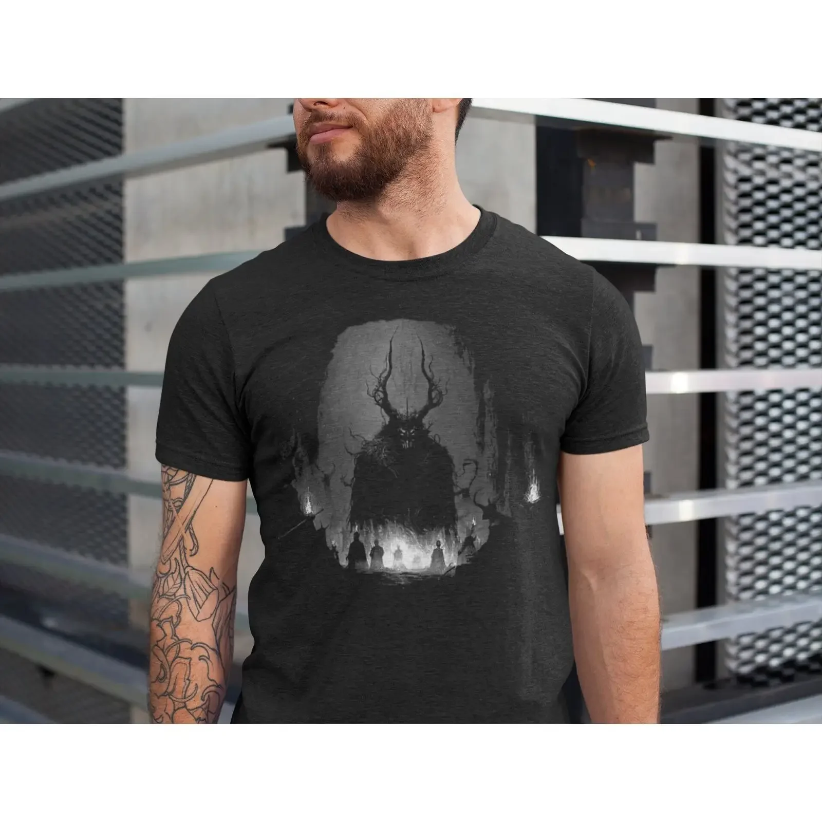 Beelzebub T Shirt Baal Ritual Black Mass vintage Washed fashion homme Breathable Stylish Top For Everyday Wear streetwear