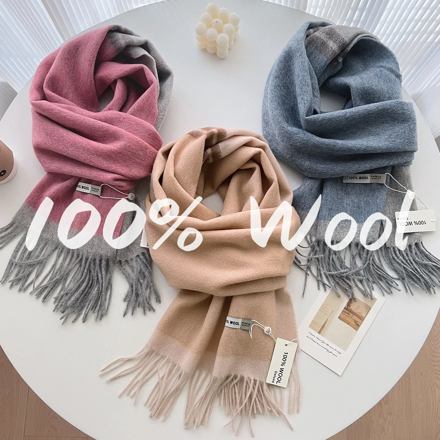 100% Wool Luxury Wo… - image