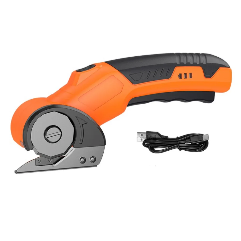 

Safety Lock Electric Shears Fast Cutting Accurate Cutting Cardboard Cutter Wireless Design Comfortable Grip Leather Cutting Tool