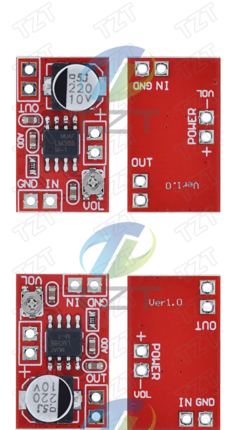 1/3 Stück DC 5V-12V Mikro-Elektret-Verstärker MIC Kondensator Mini-Mikrofon-Verstärkerplatine – Detail 4