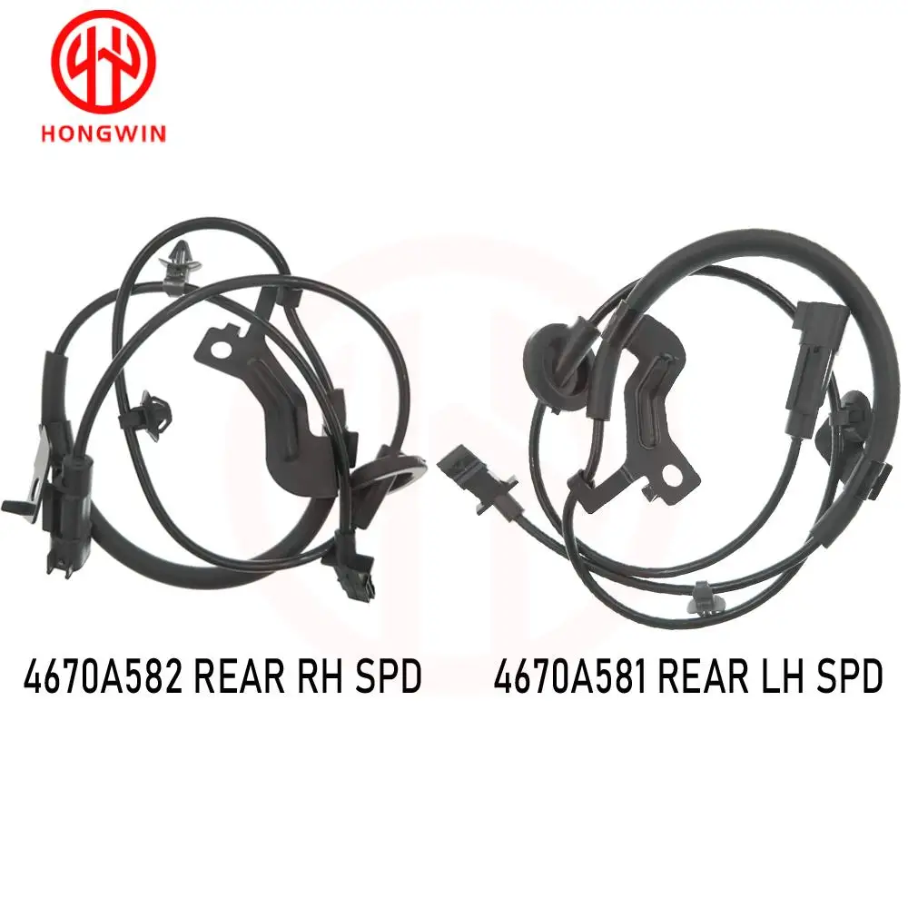 Новый датчик скорости ABS, задний левый и правый 4670A581,4670A582 для mbishitui Outlander Sport Lancer ASX RVR 1,8 2,0 2,2 2,4
