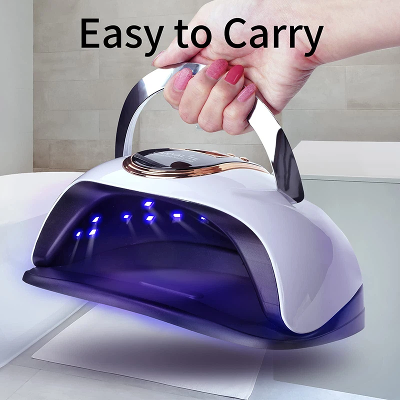 Machine de lampe à LED pour manucure, lampes professionnelles de séchage de vernis Gel avec minuterie, capteur automatique, outil de Salon de manucure