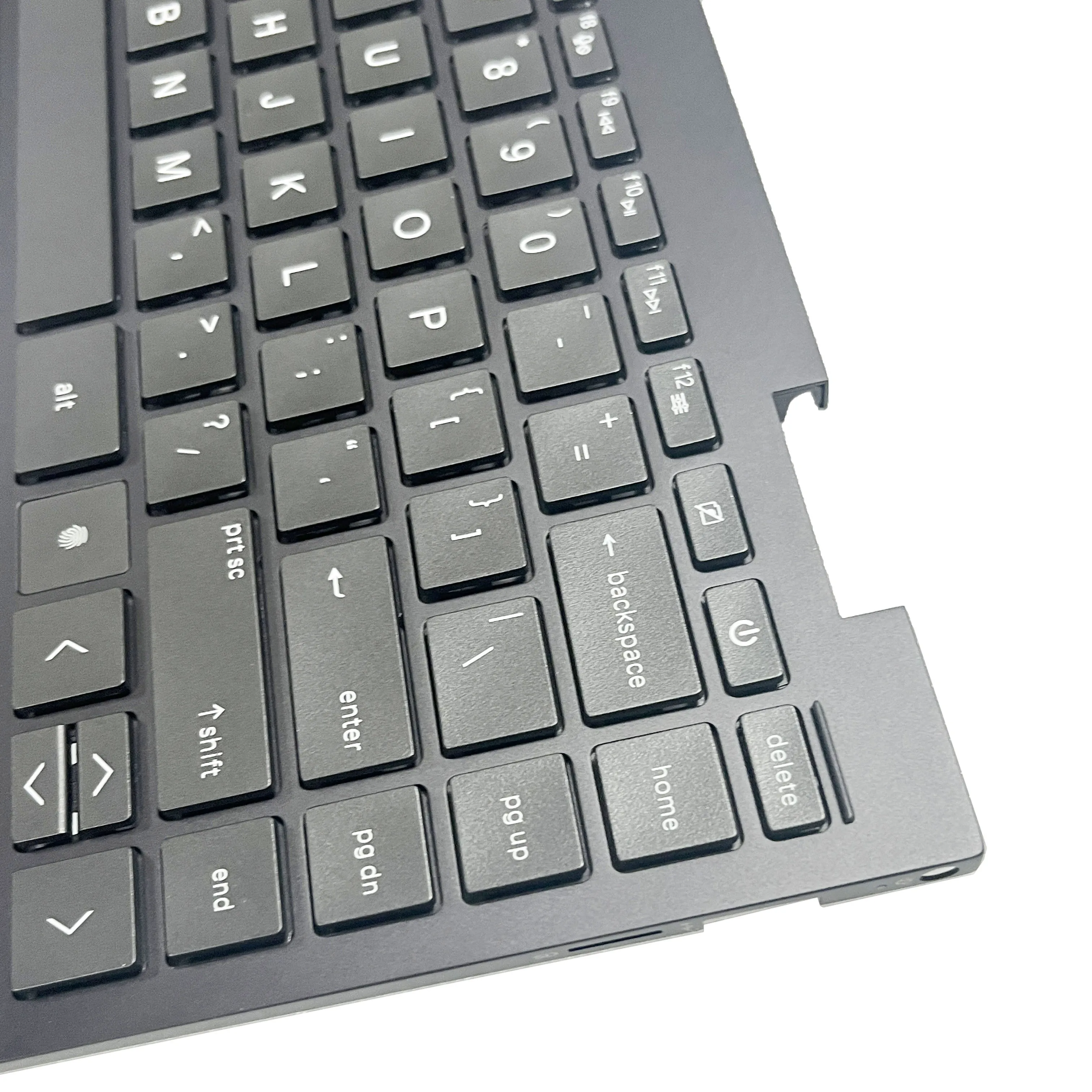 Imagem -04 - Teclado Original dos Eua para hp Palmrest Laptop Tampa Superior Substituição de Habitação Superior Invy 13 X360 13-ay Tpn-c147 L94518001 Novo