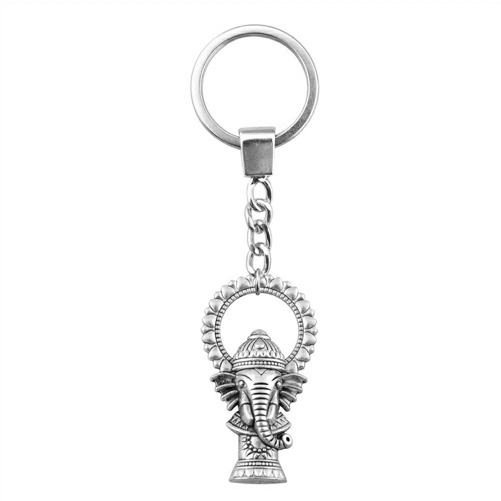 1pcs Big Elephant Aesthetic Keychains Pendant Charms For Jewelry Making New In Ring Size 30mm