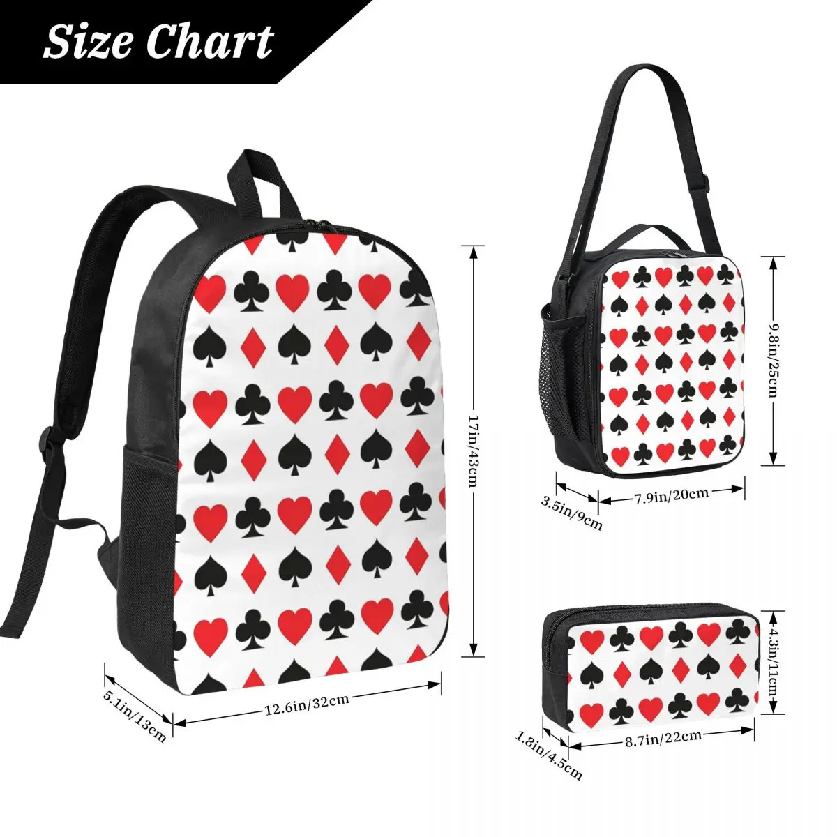 ديف ملاءات السرير على ظهره طالب بنين بنات BookBag حقيبة مدرسية حقائب كتف الكمبيوتر 3ps معزول حقيبة الغداء مقلمة #2