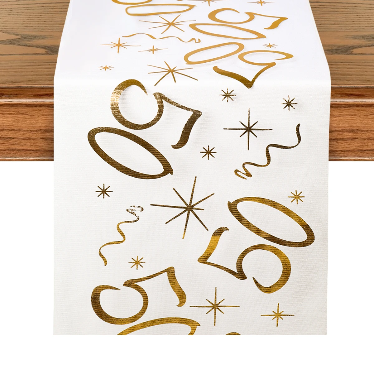 Gold Table Runner 50th 60th Birthday Party Decor Gold Table Runner Party Gold Foil Mesh Gold Silver Sequin Thin Roll Table Decor