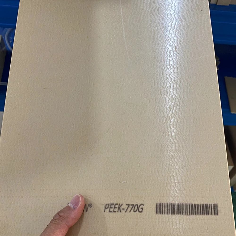 1mm thickness PEEK board KetaSpire PEEK plate polyether-ether-ketone panel sheet material high temperature resistance