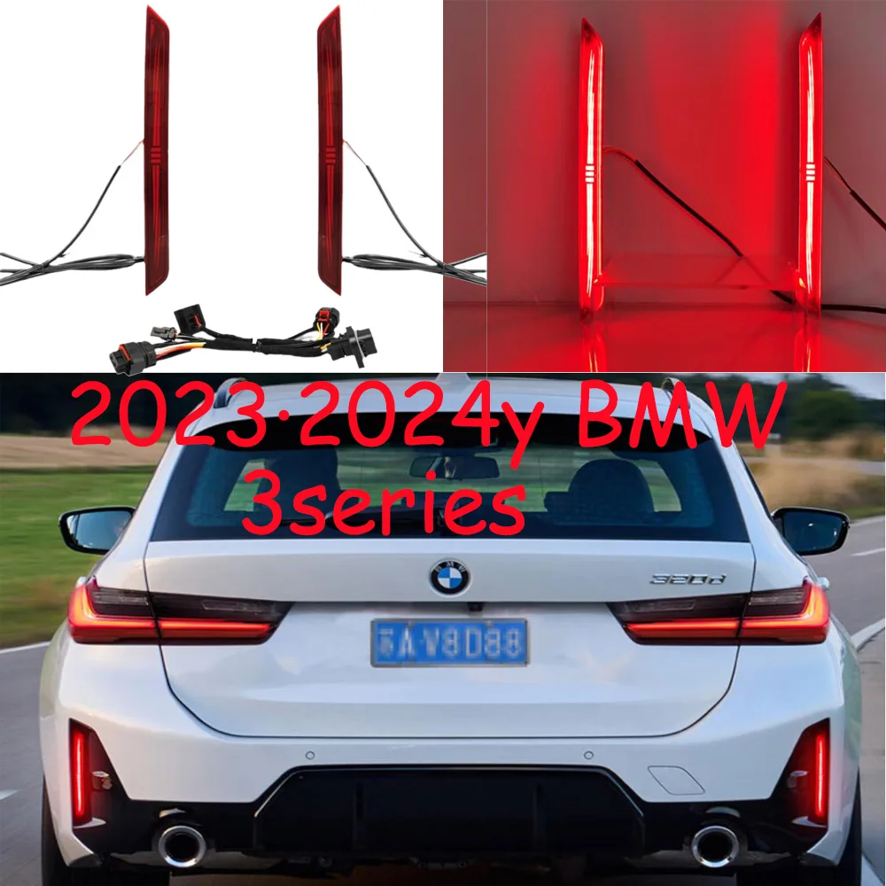 

car accessories bumper tail light for BMW 3series rear light taillight LED Reflector 2023~2025y 316 318 320i 328 330 335Li