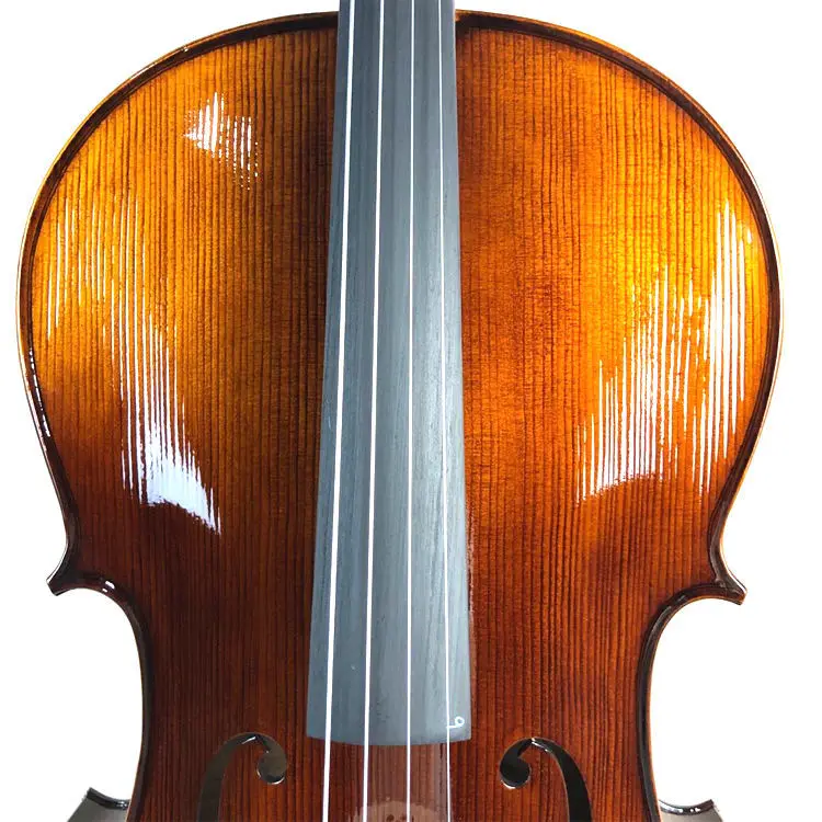 real Tiger Maple solid wood Cello 4/4 3/4 Spruce panel student cello stringed instrument beginner professional violoncello