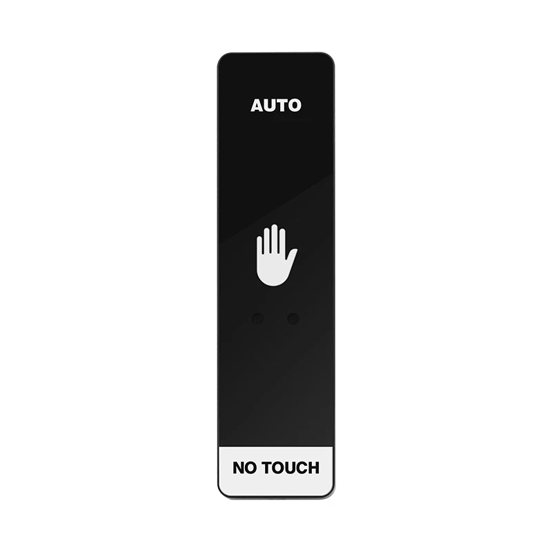 5 peças onda touchless montagem em superfície botão de saída interruptor de liberação da porta botão de saída ir atraso de tempo: 0 ~ 30s sem com nc luz led