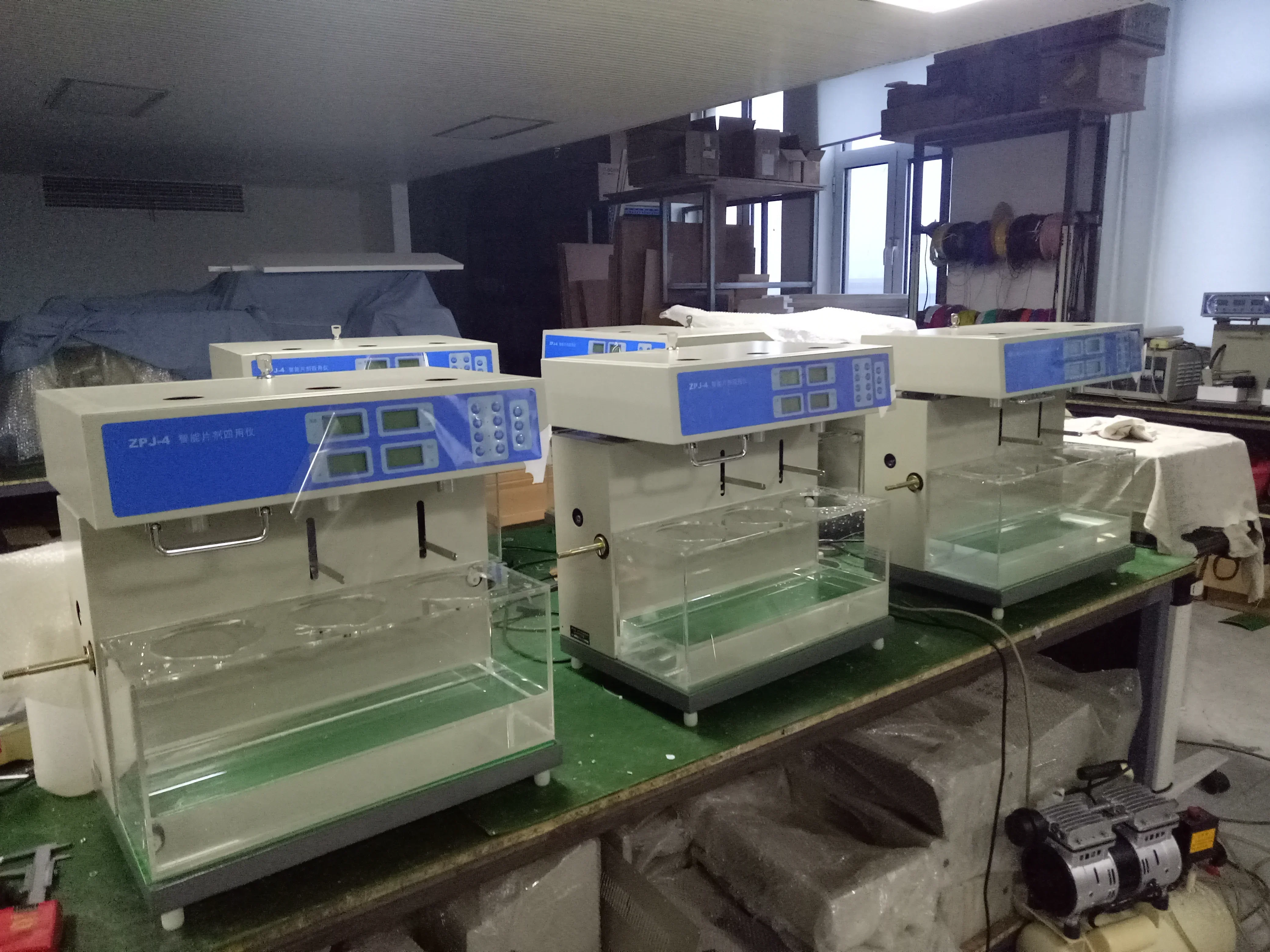 CHINCAN ZPJ‑4 four‑in‑1 laboratory instrument for tablet‑sample multi‑parameter testing